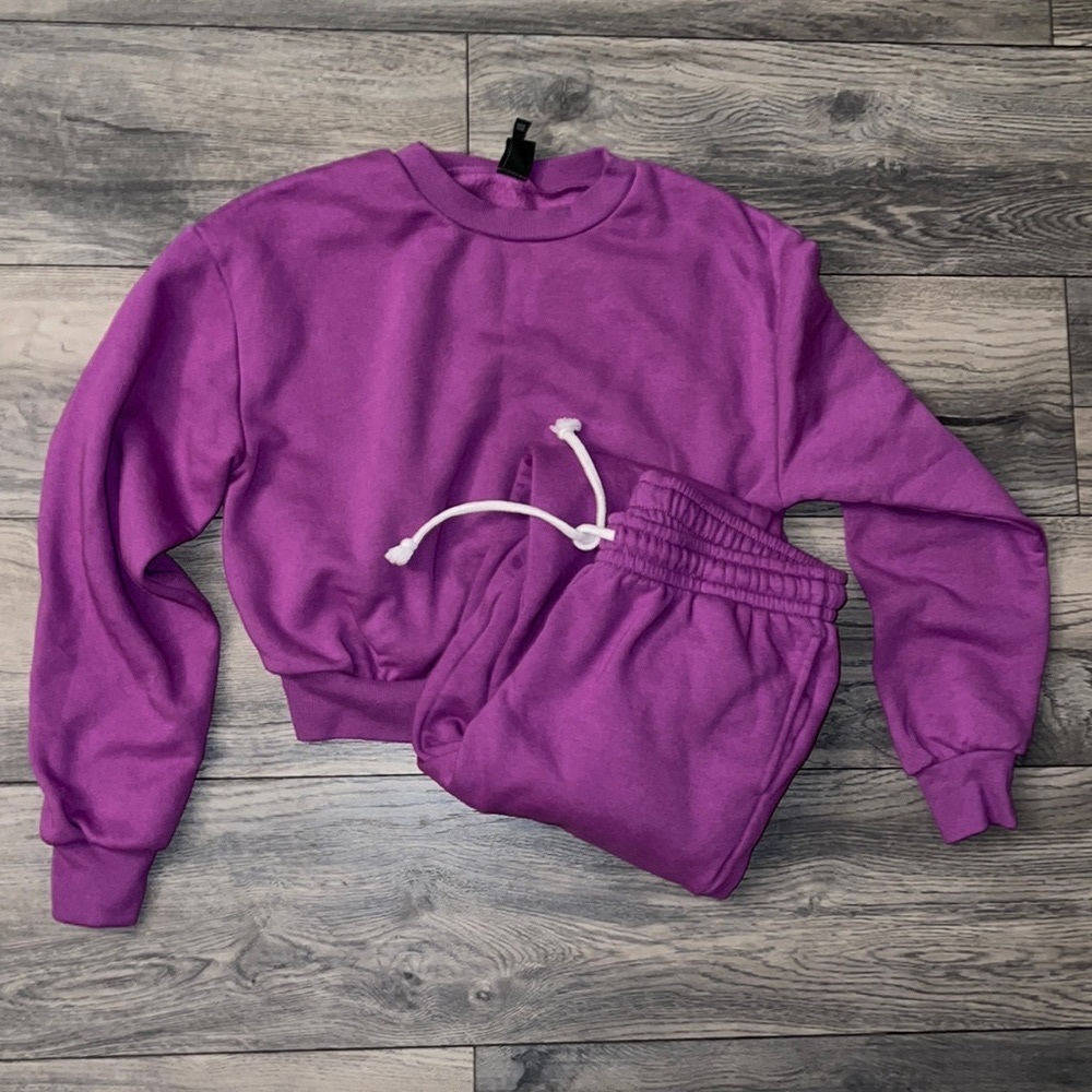 Purple Wild Fable Sweatsuit